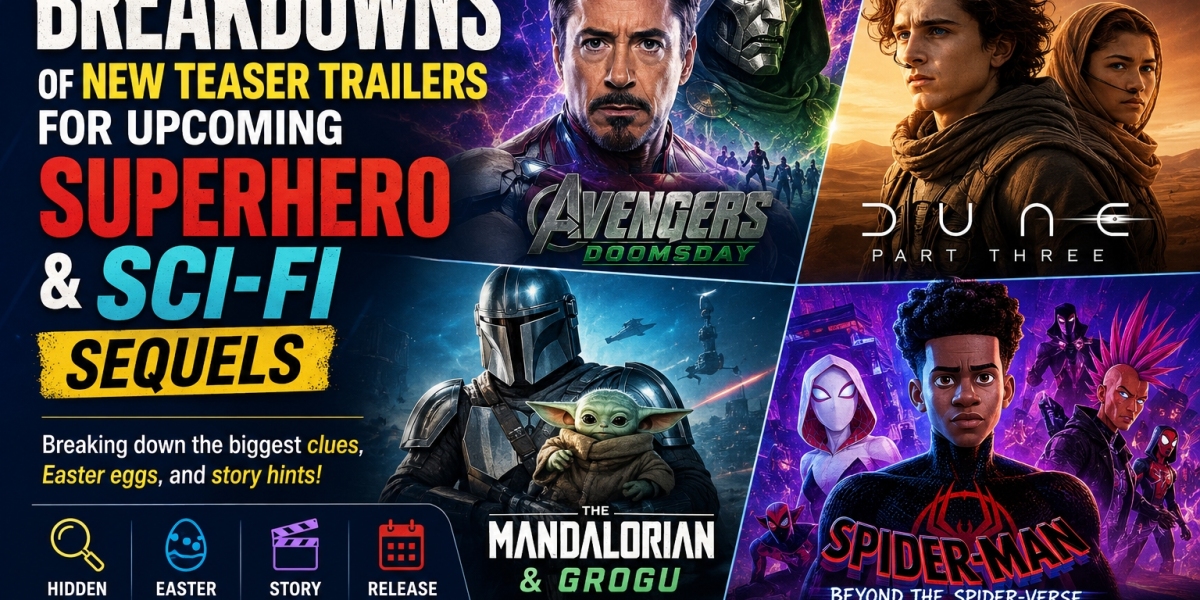 New Teaser Trailers for Superhero and Sci-Fi Sequels: What They Reveal