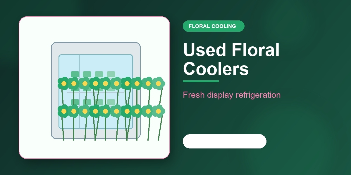 How Operators Should Evaluate used floral coolers