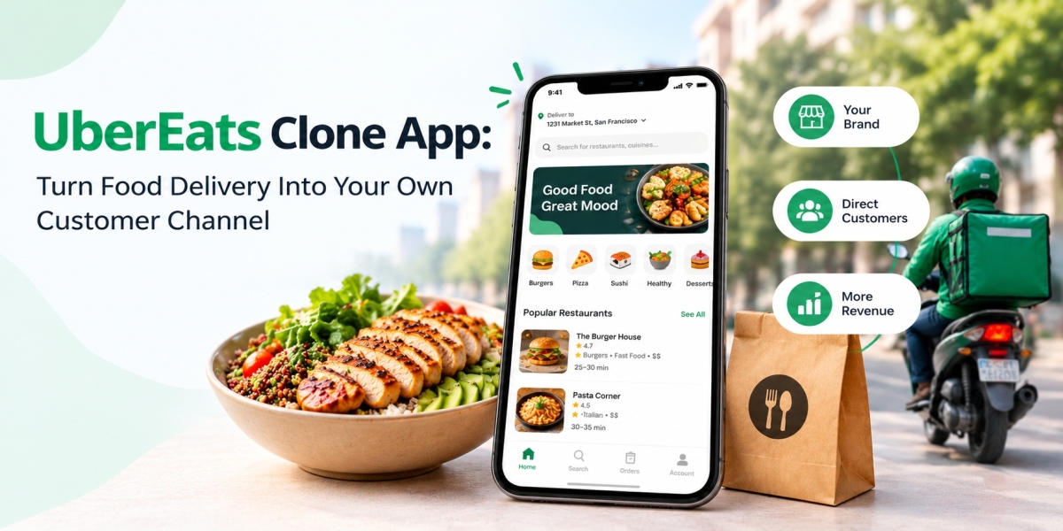 UberEats Clone App: Turn Food Delivery Into Your Own Customer Channel