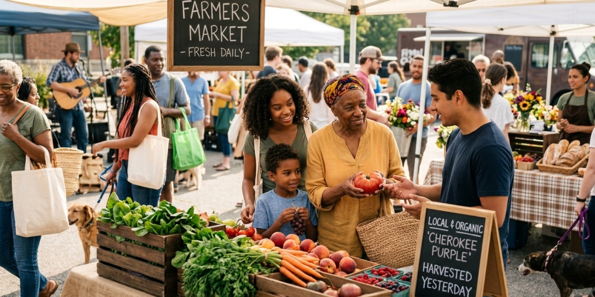 Why More Americans Are Exploring Local Farmers Markets