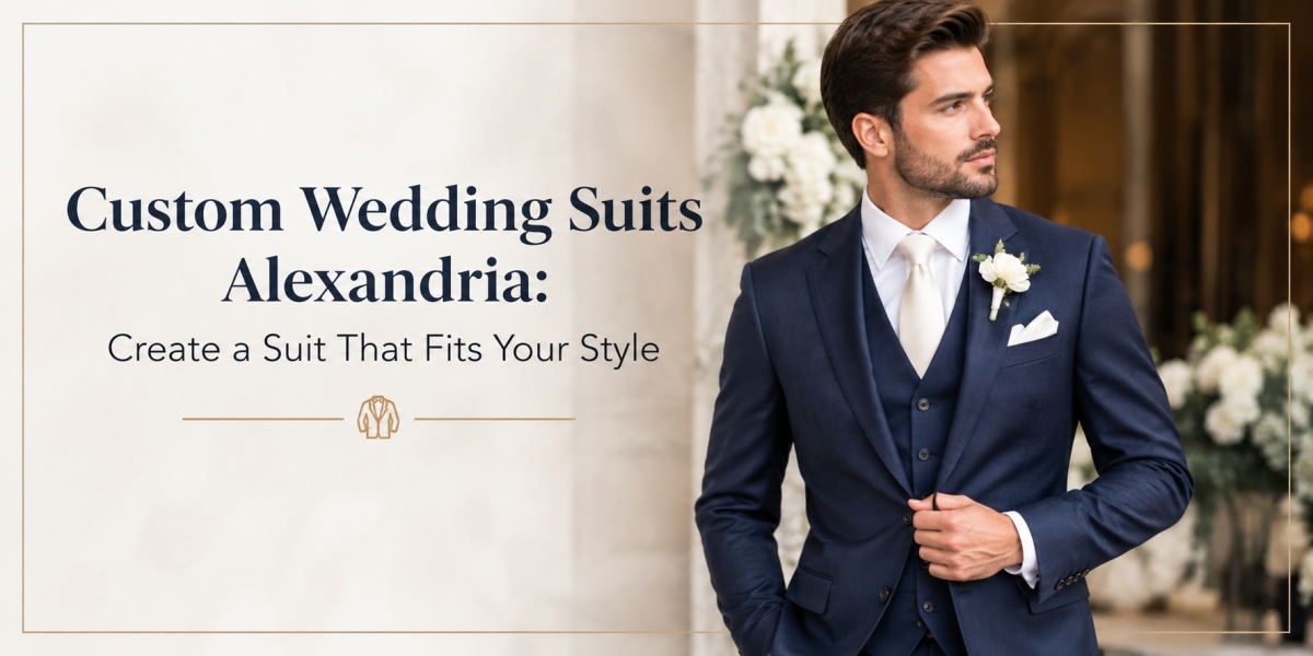 Custom Wedding Suits Alexandria: Create a Suit That Fits Your Style