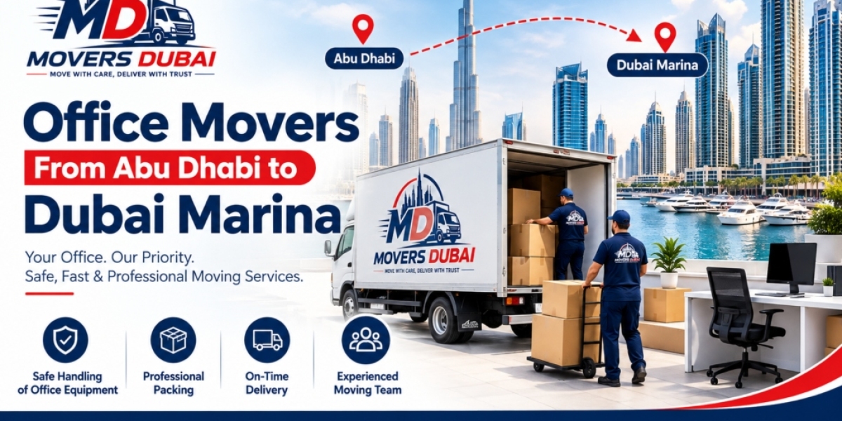 Office Movers From Abu Dhabi to Dubai Marina | Office Relocation
