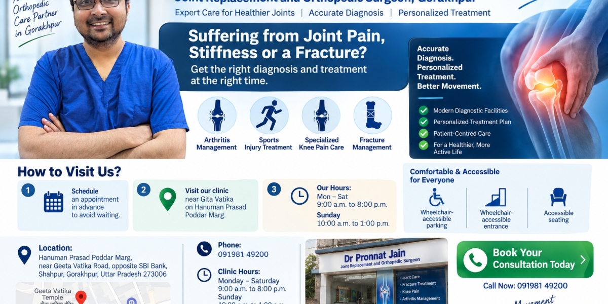 Dr Pronnat Jain – Best Joint Replacement & Orthopedic Surgeon in Gorakhpur