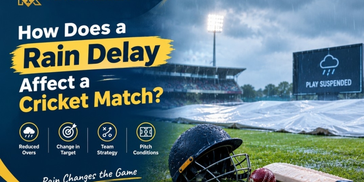 How Does a Rain Delay Affect a Cricket Match?