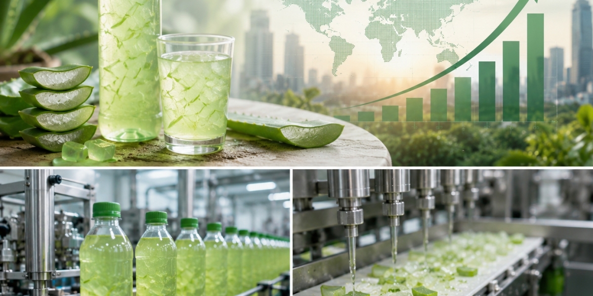 Global Aloe Vera Drinks Market Assessment: Comprehensive Study of Product Innovations, Market Share, and 2034 Growth Tra
