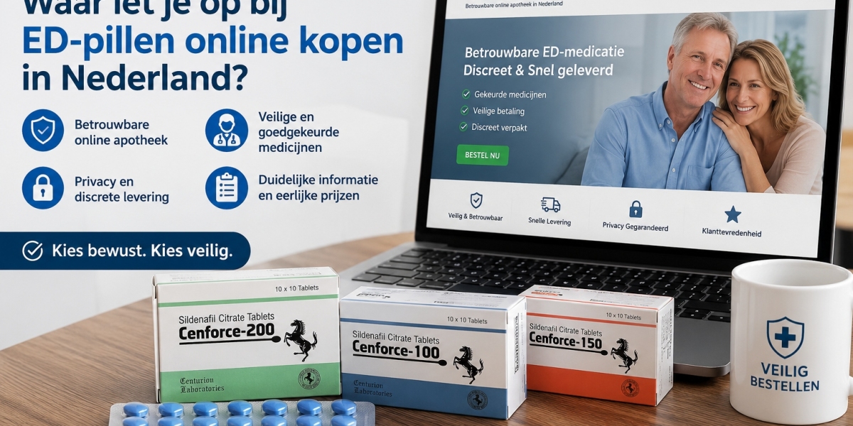 Cenforce Online NL: ED-pillen online kopen in Nederland