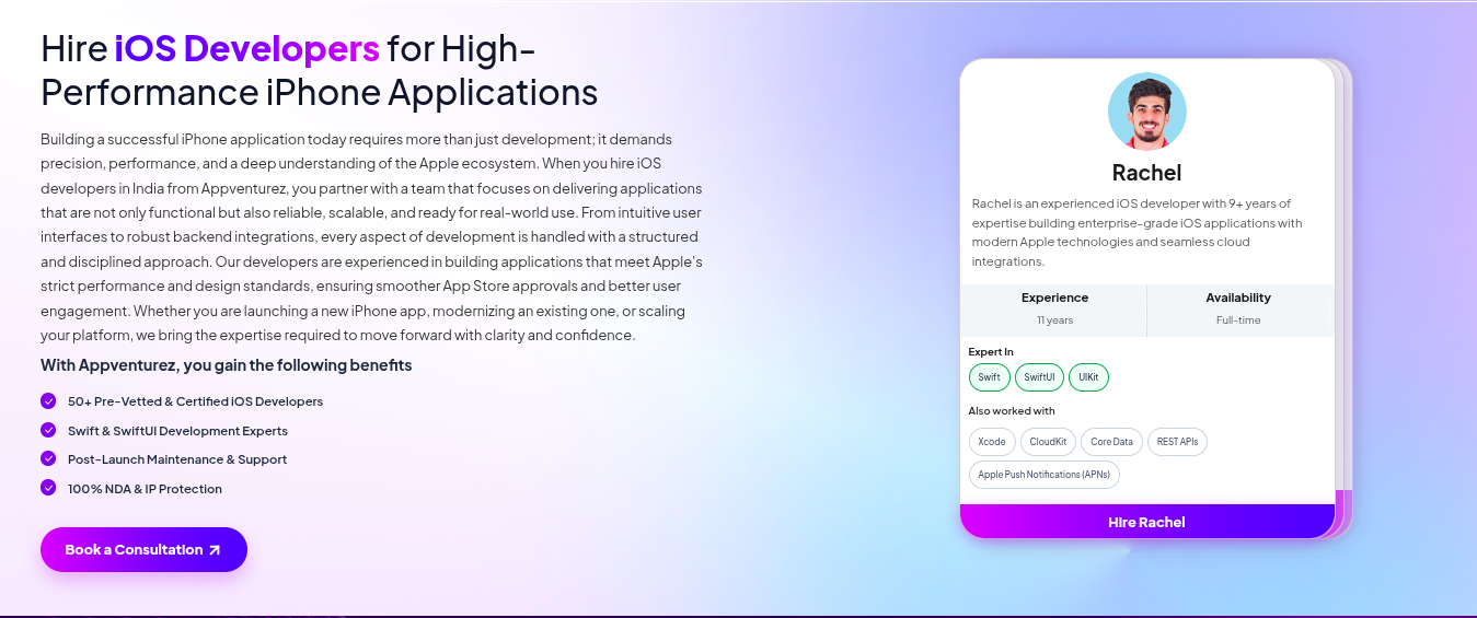 Hire iOS App Developers in India | Expert iOS App Developers