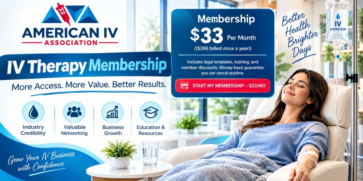 Build a Stronger IV Hydration Business — Backed by a Nationwide Community
