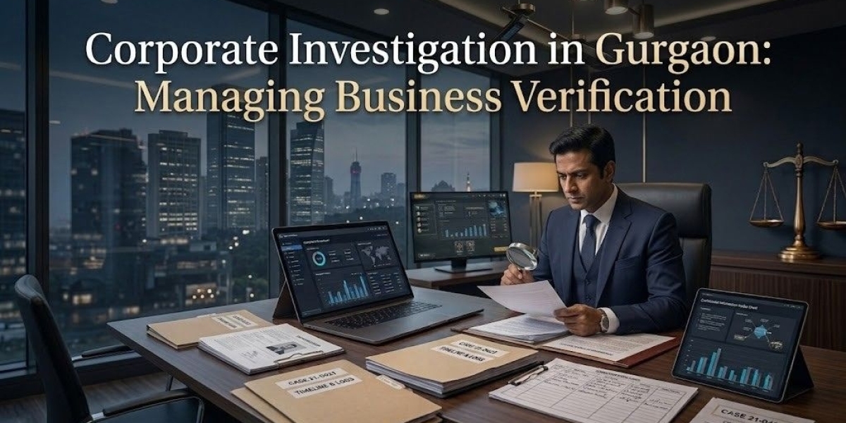 Corporate Investigation in Gurgaon: Managing Business Verification