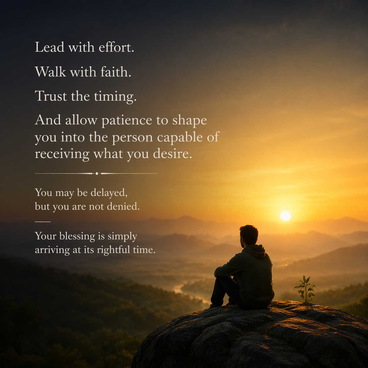 Delay Is Not Denial | Trusting Timing and Inner Readiness
