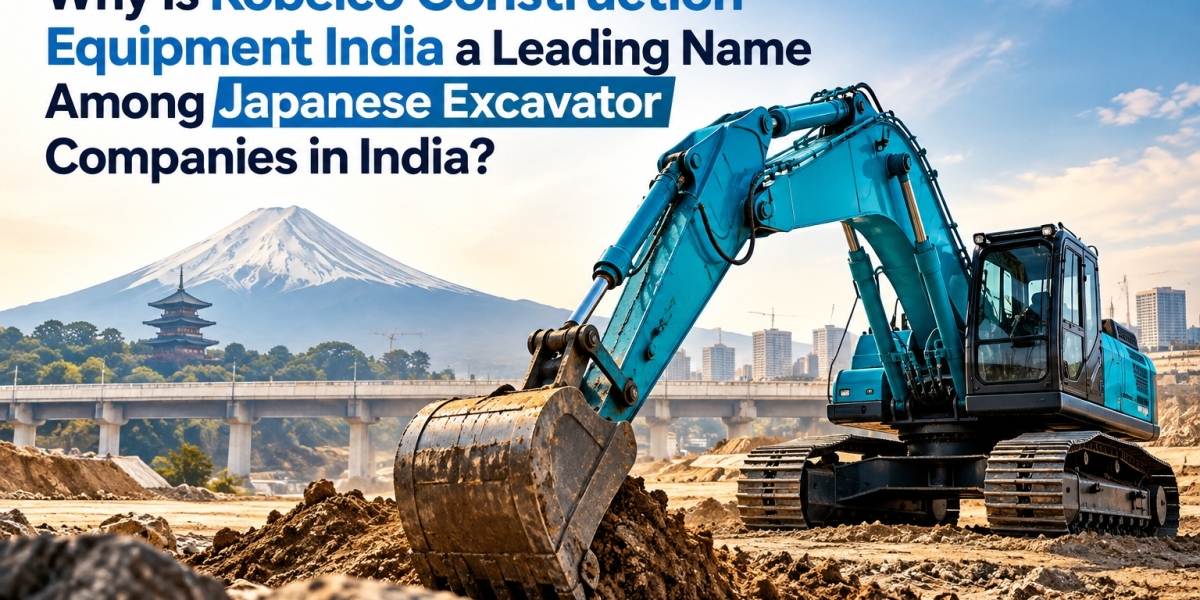 Why Is Kobelco Construction Equipment India a Leading Name Among Japanese Excavator Companies in India?
