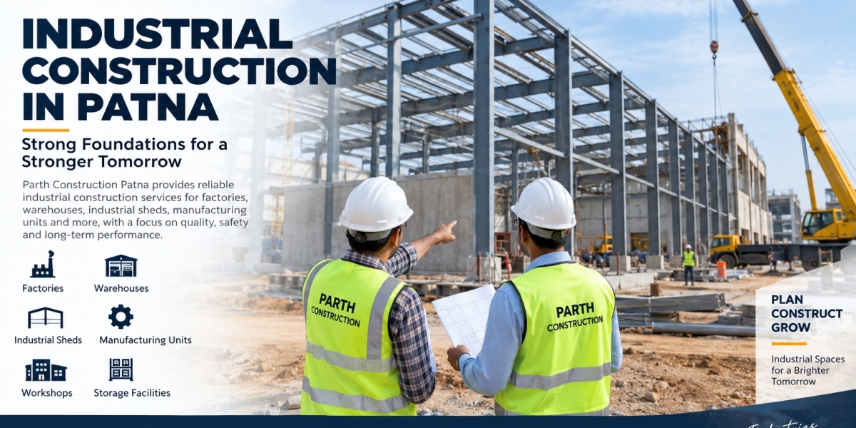 Industrial Construction in Patna: Building Efficient and Durable Industrial Spaces
