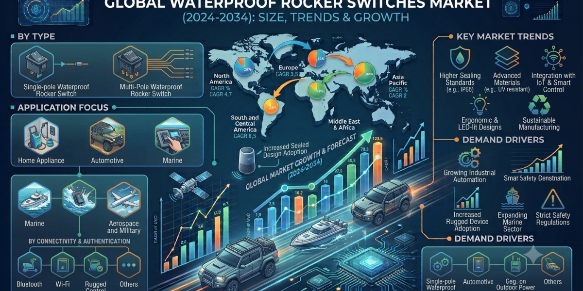 Waterproof Rocker Switches Market in North America to Expand with Growing Automation