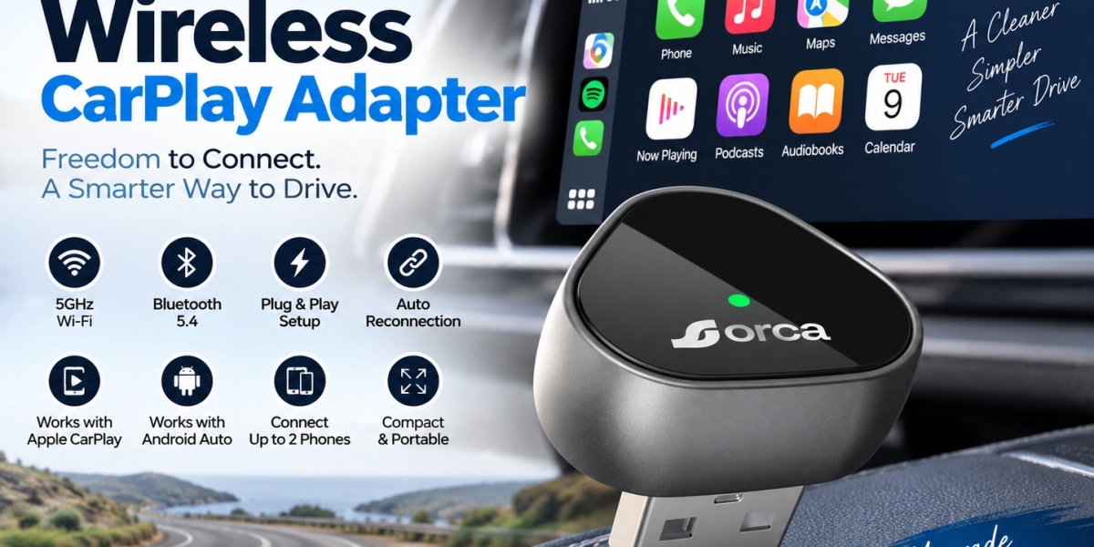 Best Wireless CarPlay Adapter: Why Choose OrcaGears?