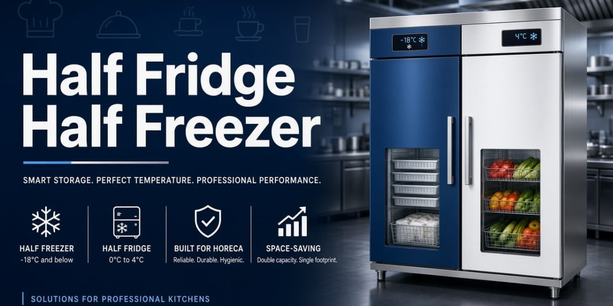 Half Refrigerator Half Freezer Reach-Ins: Dual-Temp Zones in One Footprint