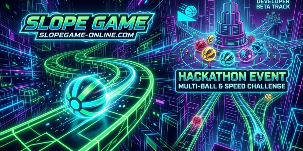 Slope Game: An Exciting Online 3D Running Game