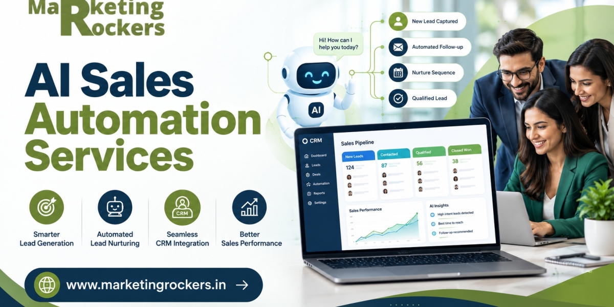 AI Sales Automation Services in Delhi | Marketing Rockers