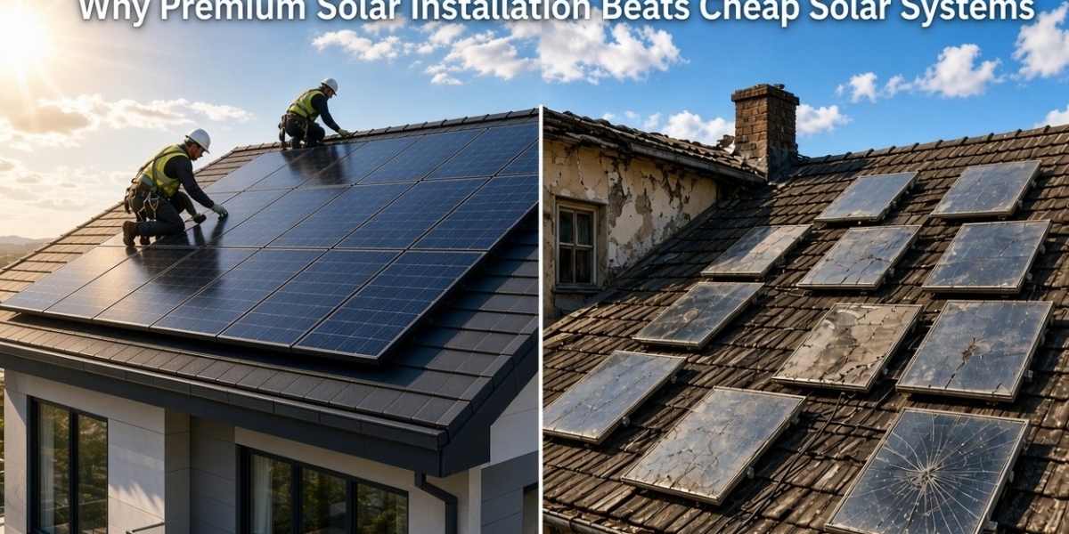 Why Premium Solar Installation Beats Cheap Solar Systems