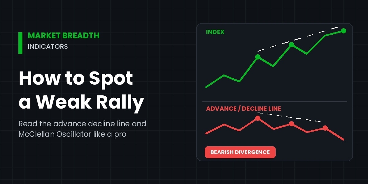 How to Use Market Breadth Indicators to Spot a Weak Rally