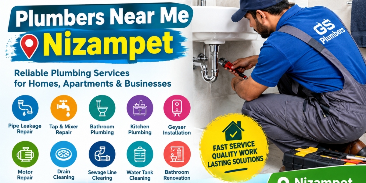 Plumbers Near Me Nizampet for Leak Repairs, Drain Cleaning & More | GS Plumbers