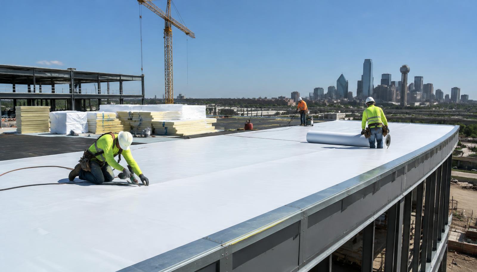 New Commercial Roof Construction in Dallas | Guide