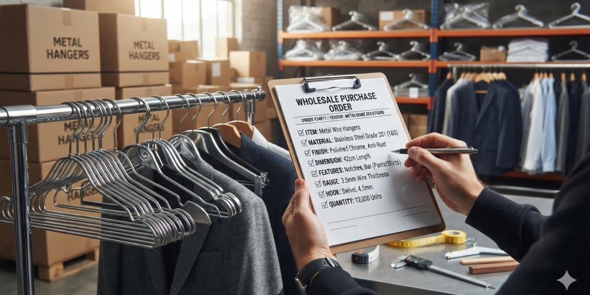 What Metal Hanger Specifications Should Buyers Include in a Wholesale Purchase Order?