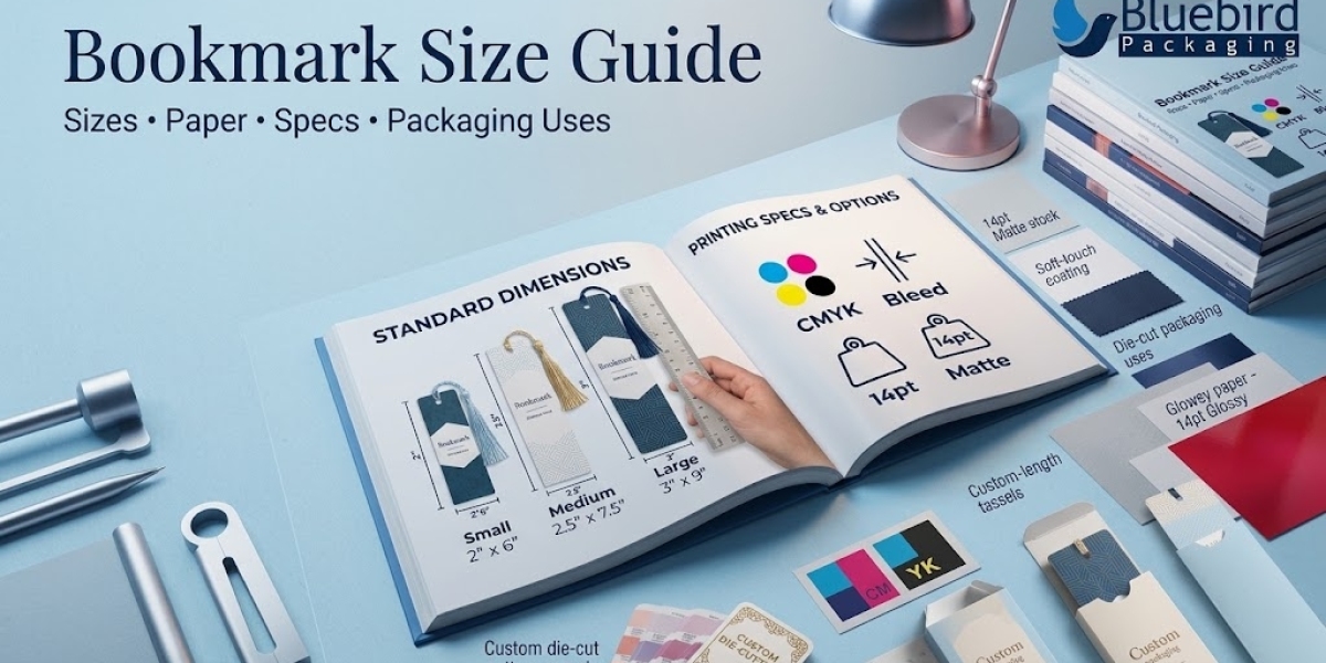 Bookmark Size Guide: Standard Dimensions, Printing Specs & Packaging Uses