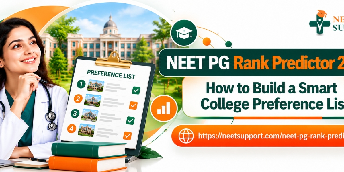 NEET PG Rank Predictor 2026: How to Build a Smart College Preference List