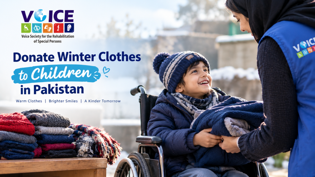 Donate Winter Clothes to Children in Pakistan | Voice Society