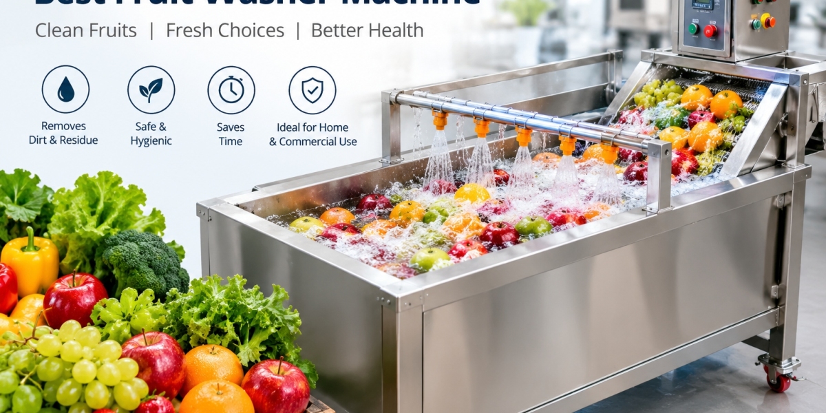 Best Fruit Washer Machine for Clean and Fresh Fruits