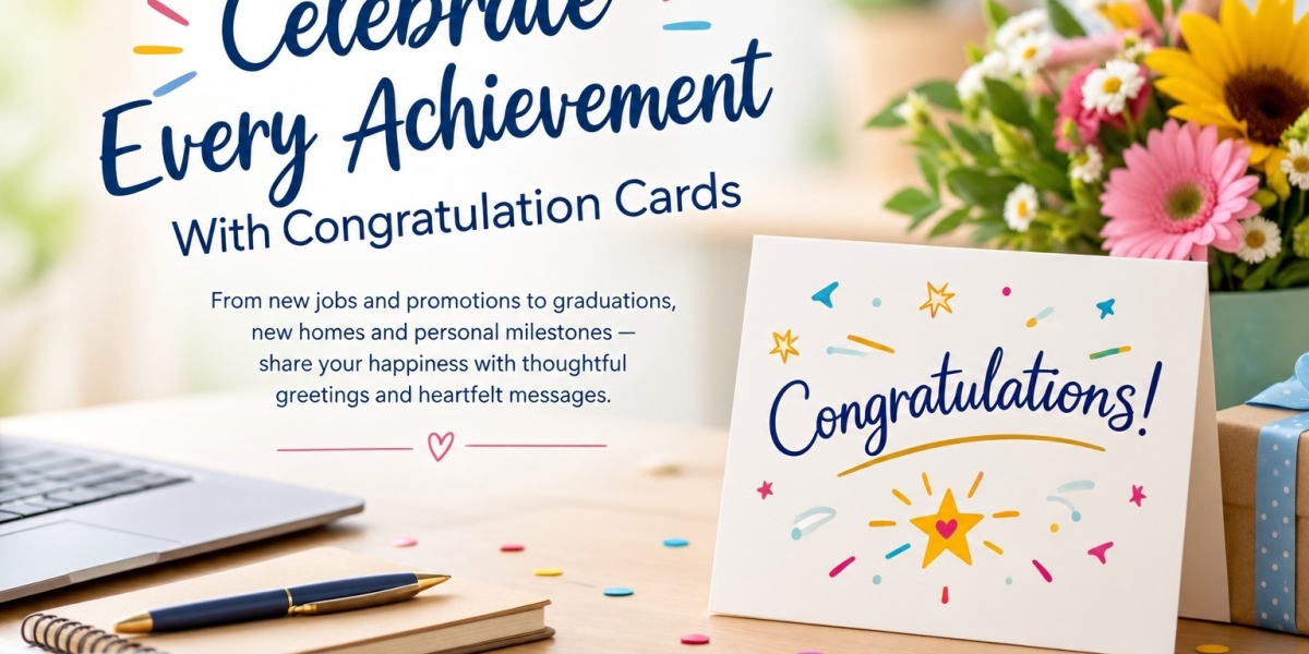 Make Every Success Special With Congratulation Cards