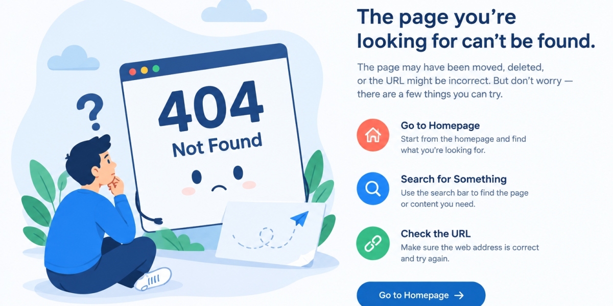 Error 404: What It Means and How to Fix It