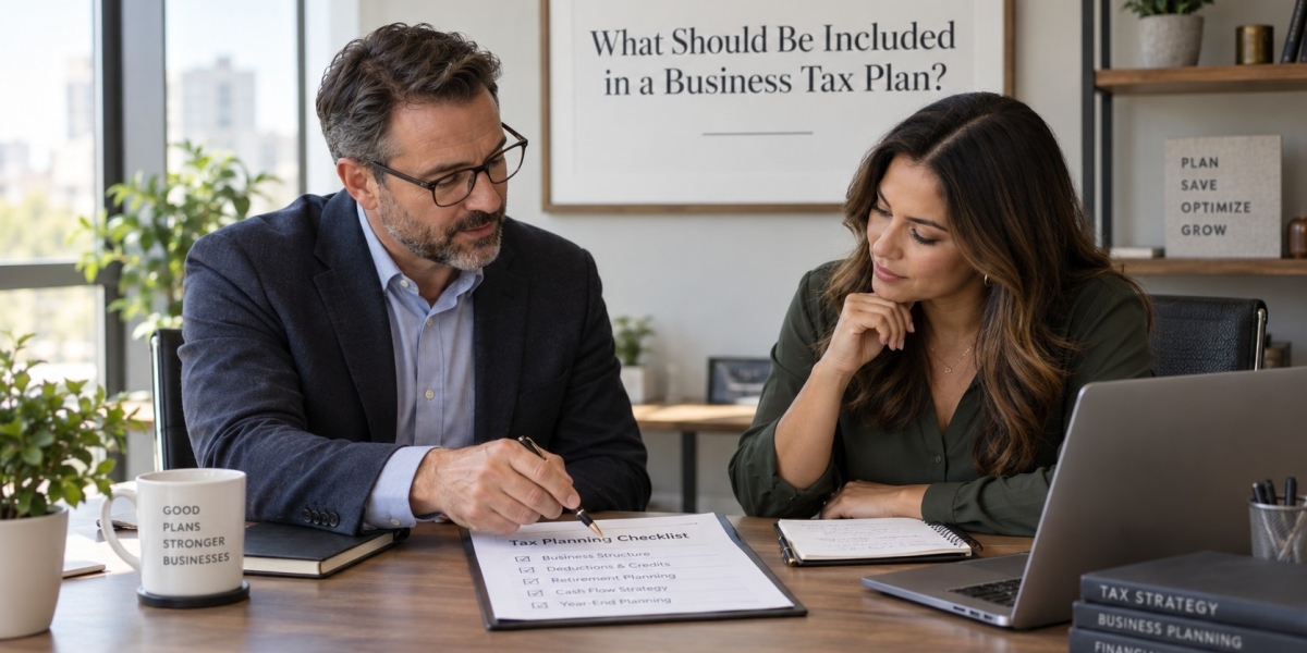 What Should Be Included in a Business Tax Plan?
