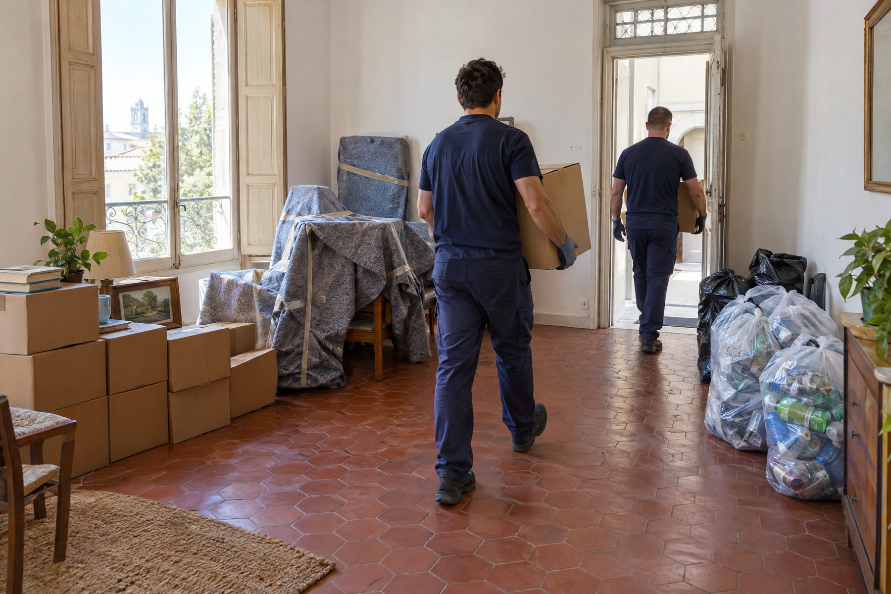 Débarras de logement à Montpellier | Nettoyage34 PRO